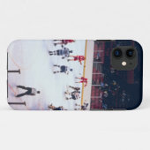 Oude ijshockeywedstrijd Case-Mate iPhone case (Achterkant (horizontaal))