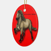 Oude IJslandse Keramisch Ornament (Links)