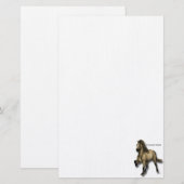 Oude IJslandse paard Briefpapier (Voorkant / Achterkant)