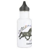 Oude IJslandse paarden Waterfles (Links)