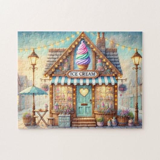 Oude IJssalon Keienstraat Legpuzzel (Horizontaal)
