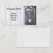 Oude ijzerbrug visitekaartje (Voorkant / Achterkant)