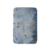 Oude ijzeren blauwe vlek corroderen badmat (Voorkant Verticaal)