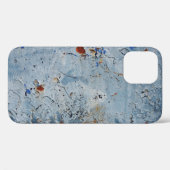 Oude ijzeren blauwe vlek corroderen Case-Mate iPhone case (Achterkant (horizontaal))