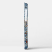 Oude ijzeren blauwe vlek corroderen Case-Mate iPhone case (Achterkant / Links)