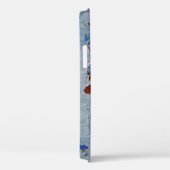 Oude ijzeren blauwe vlek corroderen Case-Mate iPhone case (Achterkant / Rechts)