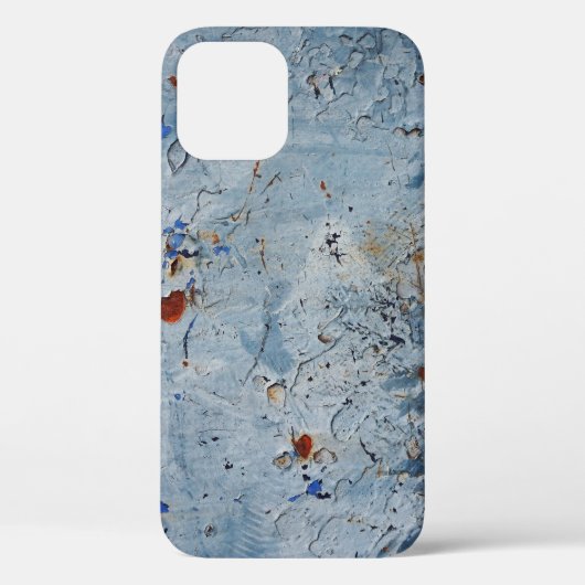 Oude ijzeren blauwe vlek corroderen Case-Mate iPhone case (Achterkant)