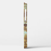 Oude ijzeren roest: metalen achtergrond Case-Mate iPhone case (Achterkant / Links)