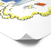 Oude illustratie door Else Wenz Vietor Poster (Hoek)