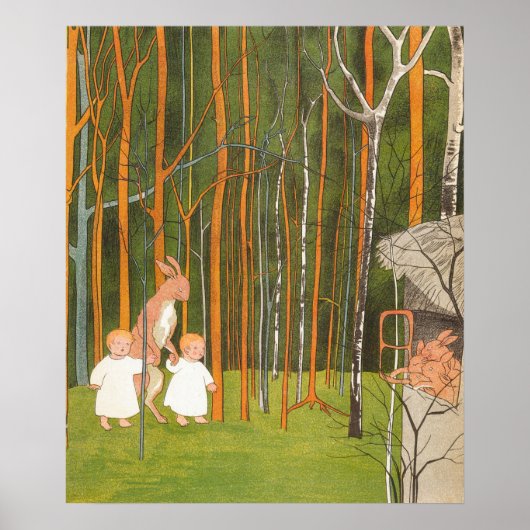 Oude illustratie Sibylle Von Olfers Poster (Voorkant)