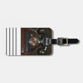 Oude  inbelverbinding bagagelabel (Voorkant horizontaal)