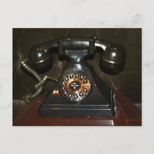 Oude  inbelverbinding briefkaart (Voorkant)