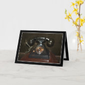 Oude  inbelverbinding kaart (Gele Bloem)