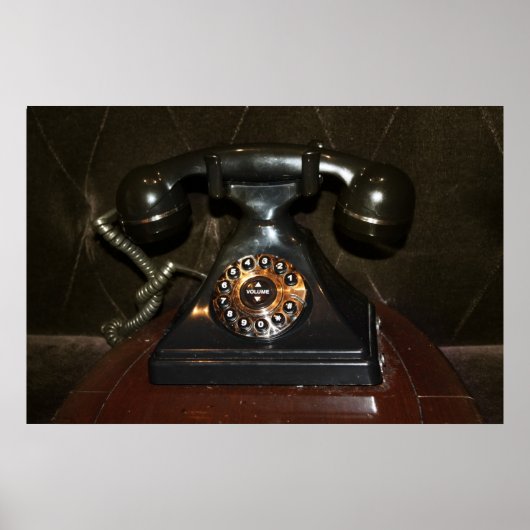 Oude inbelverbinding poster (Voorkant)