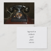 Oude  inbelverbinding visitekaartje (Voorkant / Achterkant)