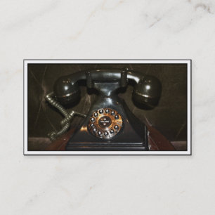 Oude  inbelverbinding visitekaartje