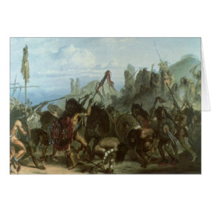 Oude Indianen, Bizonsdans door Karl Bodmer