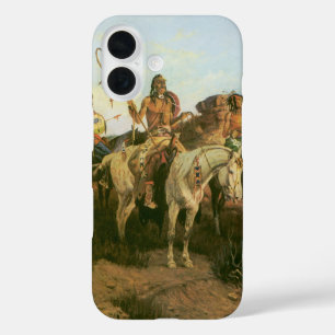 Oude Indianen, Roofdieren van de Prairie, Seltzer, iPhone 16 Hoesje