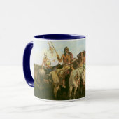 Oude Indianen, Roofdieren van de Prairie, Seltzer, Mok (Voorkant links)