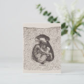 Oude Indiase begraafplaats Briefkaart (Staand voorkant)