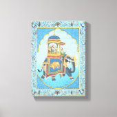 OUDE INDIASE KUNST CANVAS AFDRUK (Voorkant)