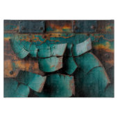 Oude Industriële Grunge Snijplank (Voorkant)