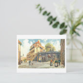 Oude ingang naar de binnenhof tuin, Bayreuth Briefkaart (Staand voorkant)