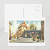 Oude ingang naar de binnenhof tuin, Bayreuth Briefkaart (Voorkant / Achterkant)