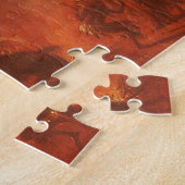 Oude inheemse Amerikanen, Buffeldans door Wimar Legpuzzel (Zijkant)