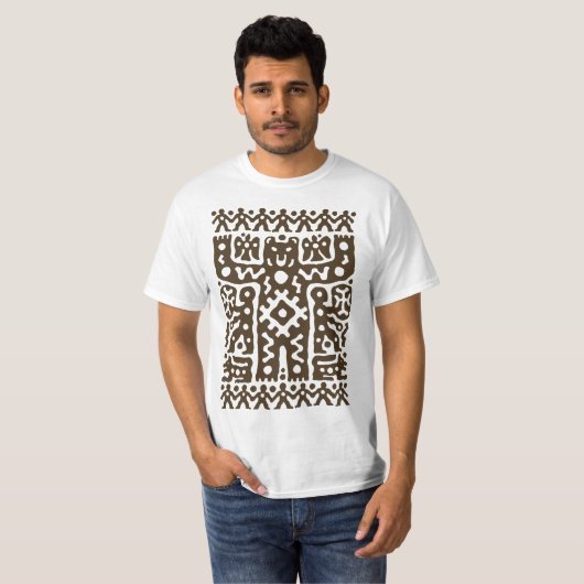 Oude inscripties #09 t-shirt (Voorkant volledig)