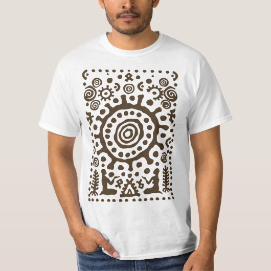 Oude inscripties #10 t-shirt (Voorkant)