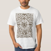 Oude inscripties #11 t-shirt (Voorkant)