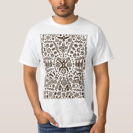 Oude inscripties #11 t-shirt (Voorkant)