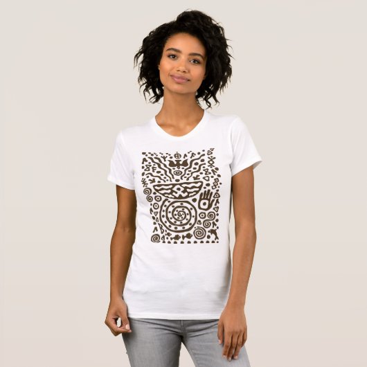 Oude inscripties #14 t-shirt (Voorkant volledig)