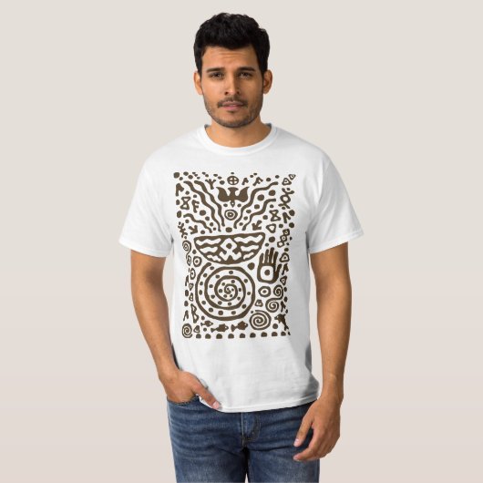 Oude inscripties #14 t-shirt (Voorkant volledig)
