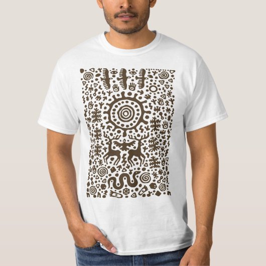 Oude inscripties #20 t-shirt (Voorkant)
