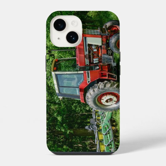 Oude Internationale Tractor iPhone Hoesje (Achterkant)