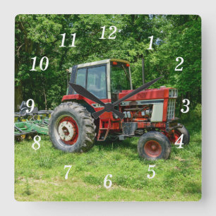 Oude Internationale Tractor Wandklok