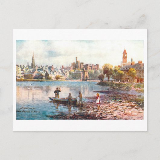 Oude Inverness, Schotland, Briefkaart (Voorkant)
