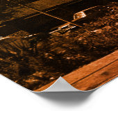 Oude Iraakse bagdad fontein Poster (Hoek)