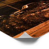 Oude Iraakse bagdad fontein Poster (Hoek)