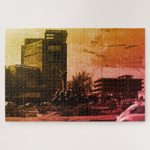 Oude Iraakse fontein in Bagdad Legpuzzel