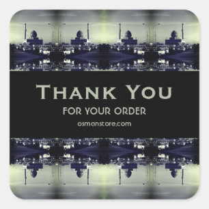 Oude Irak Bagdad Buniya Moskee 1970 Vierkante Sticker