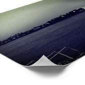 Oude Irak Bagdad forat rivier Poster (Hoek)