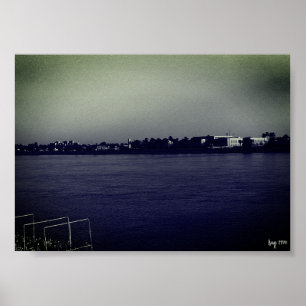 Oude Irak Bagdad forat rivier Poster