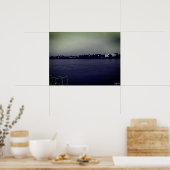 Oude Irak Bagdad forat rivier Poster (Keuken)