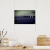 Oude Irak Bagdad forat rivier Poster (Keuken)