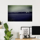 Oude Irak Bagdad forat rivier Poster (Thuiskantoor)