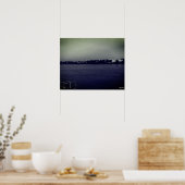Oude Irak Bagdad forat rivier Poster (Keuken)
