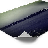 Oude Irak Bagdad forat rivier Poster (Hoek)
